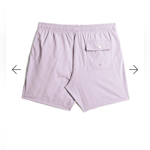 Bather SOLID LAVENDER SWIM TRUNK $98 Size S - Picture 6 of 6